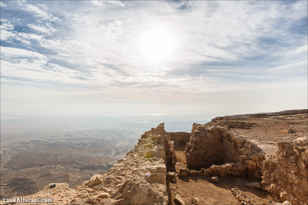 Крепость Масада |Masada | מצדה | LookAtIsrael.com - Фото путешествия по Израилю
