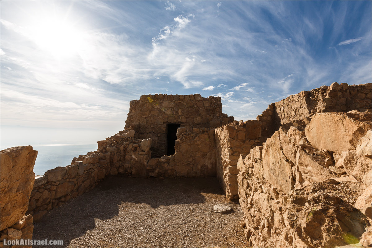 Крепость Масада |Masada | מצדה | LookAtIsrael.com - Фото путешествия по Израилю
