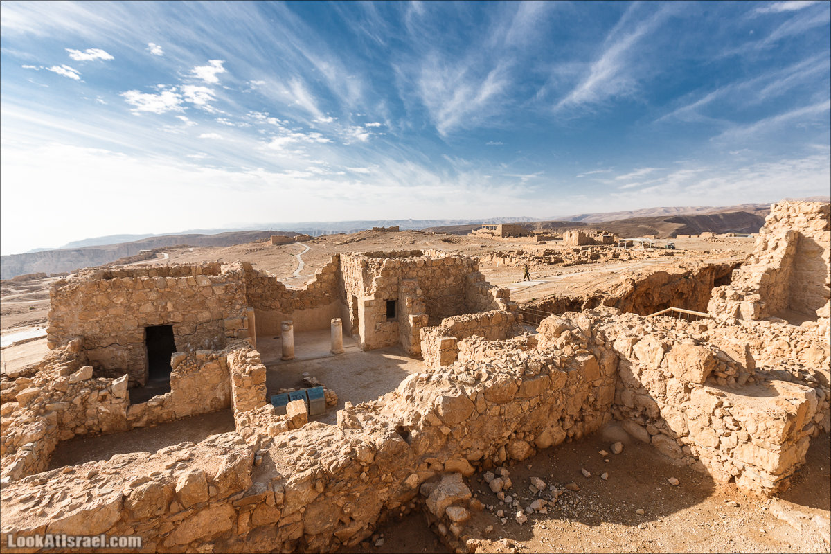 Крепость Масада |Masada | מצדה | LookAtIsrael.com - Фото путешествия по Израилю