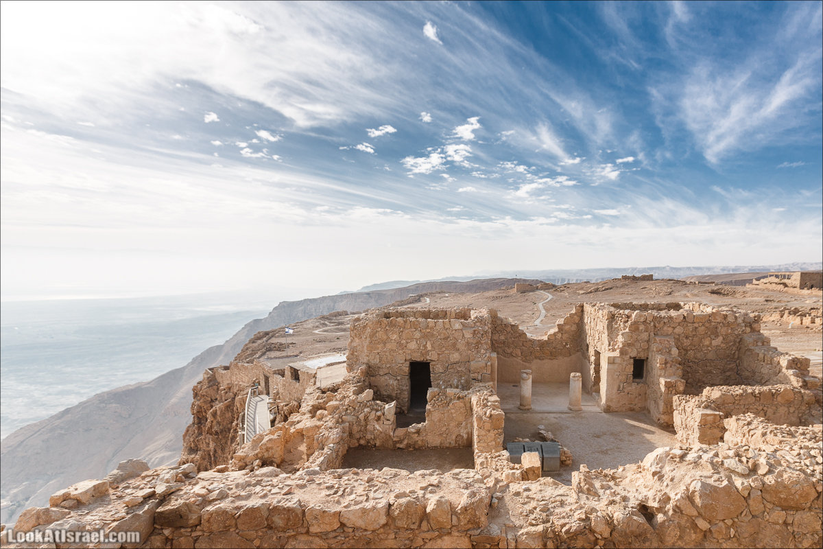Крепость Масада |Masada | מצדה | LookAtIsrael.com - Фото путешествия по Израилю