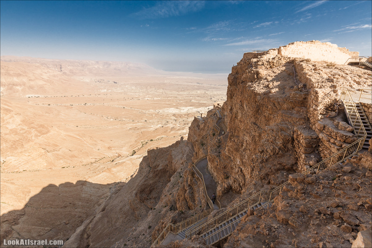 Крепость Масада |Masada | מצדה | LookAtIsrael.com - Фото путешествия по Израилю