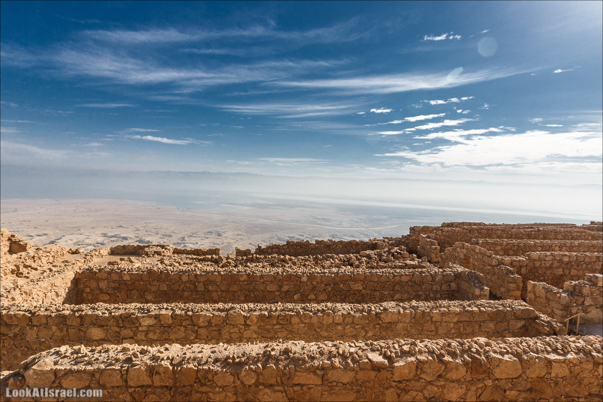 Крепость Масада |Masada | מצדה | LookAtIsrael.com - Фото путешествия по Израилю