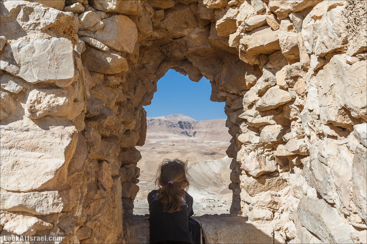 Крепость Масада |Masada | מצדה | LookAtIsrael.com - Фото путешествия по Израилю