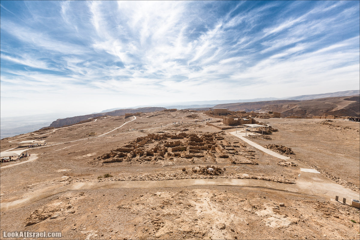 Крепость Масада |Masada | מצדה | LookAtIsrael.com - Фото путешествия по Израилю