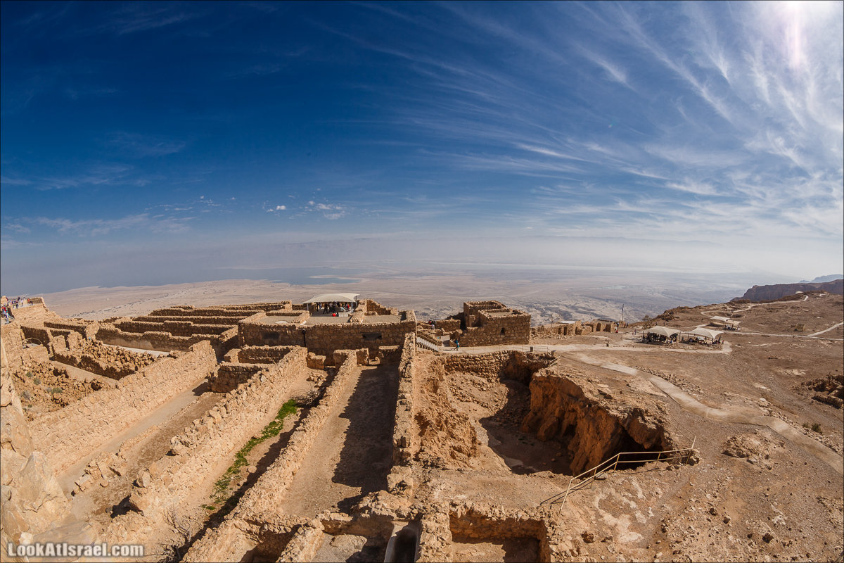Крепость Масада |Masada | מצדה | LookAtIsrael.com - Фото путешествия по Израилю