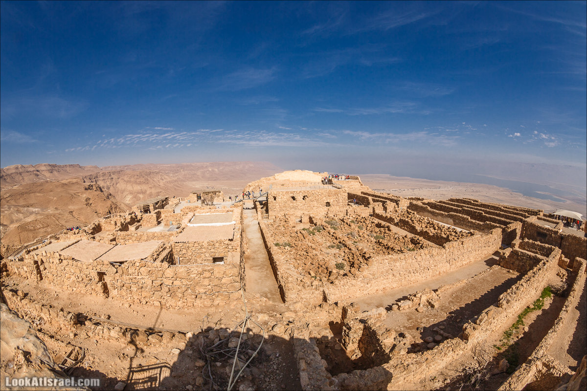 Крепость Масада |Masada | מצדה | LookAtIsrael.com - Фото путешествия по Израилю