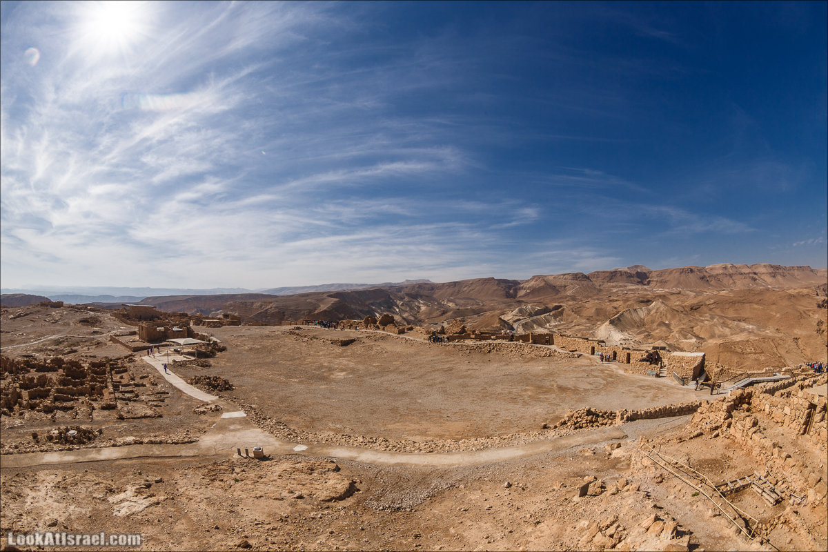 Крепость Масада |Masada | מצדה | LookAtIsrael.com - Фото путешествия по Израилю