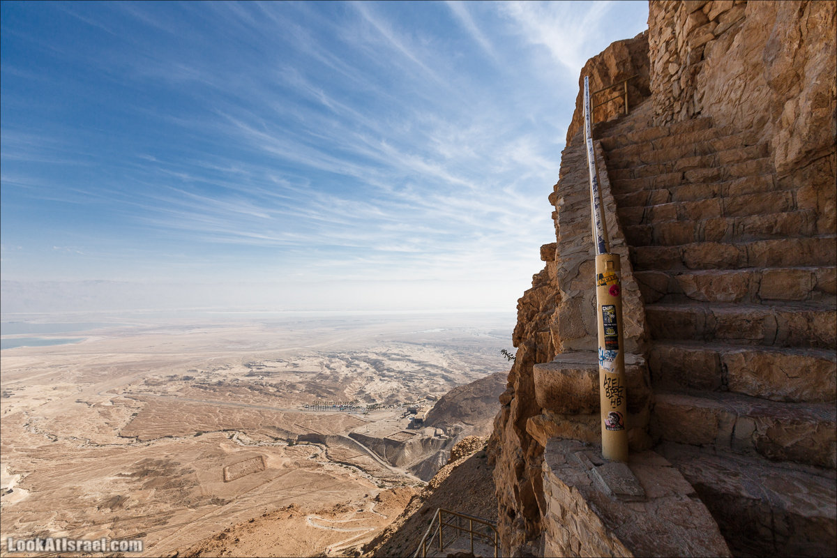 Крепость Масада |Masada | מצדה | LookAtIsrael.com - Фото путешествия по Израилю