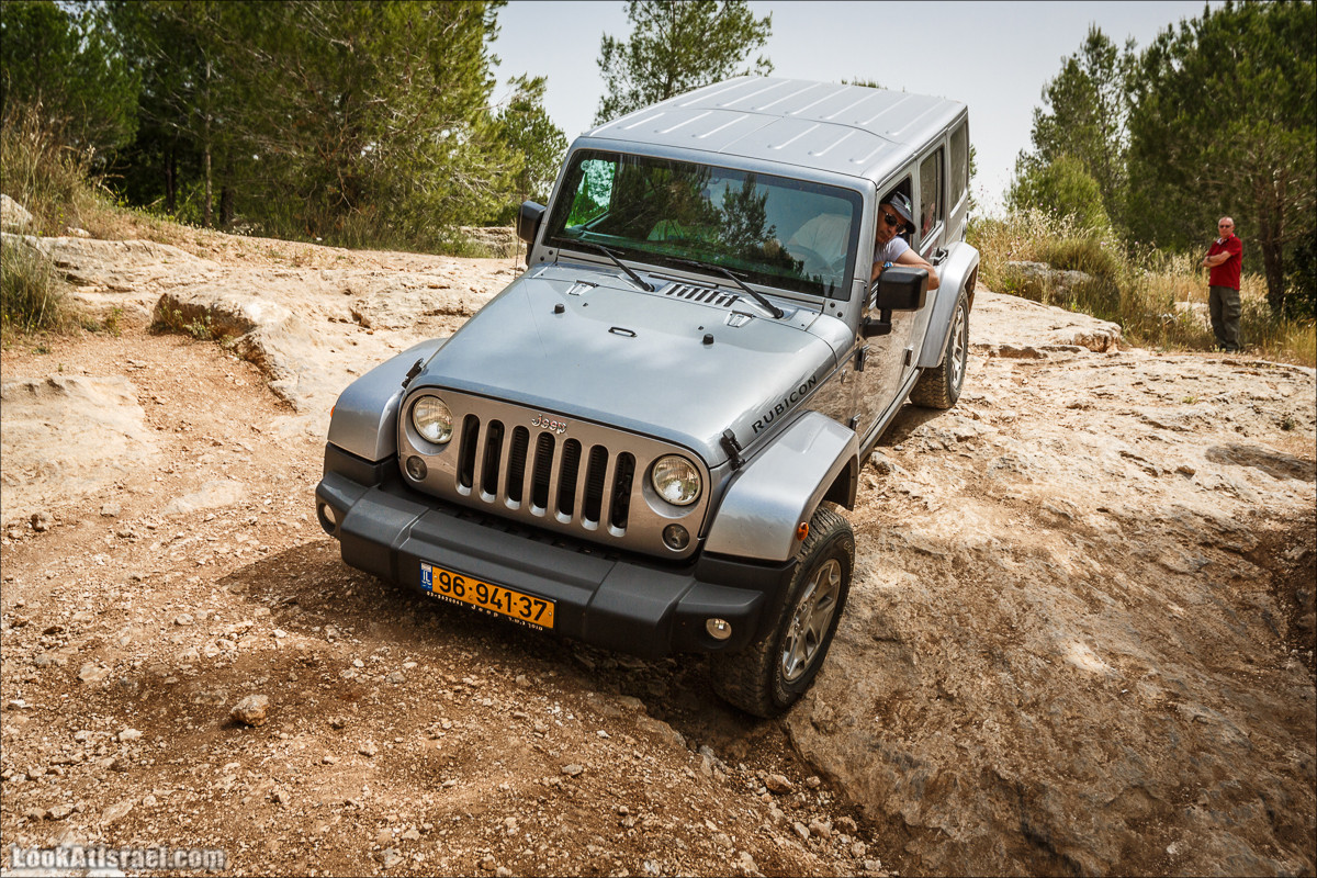 Курс езды по бездорожью клуба Jeep в Израиле | LookAtIsrael.com - Фото путешествия по Израилю