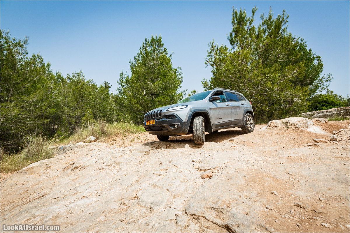 Курс езды по бездорожью клуба Jeep в Израиле | LookAtIsrael.com - Фото путешествия по Израилю