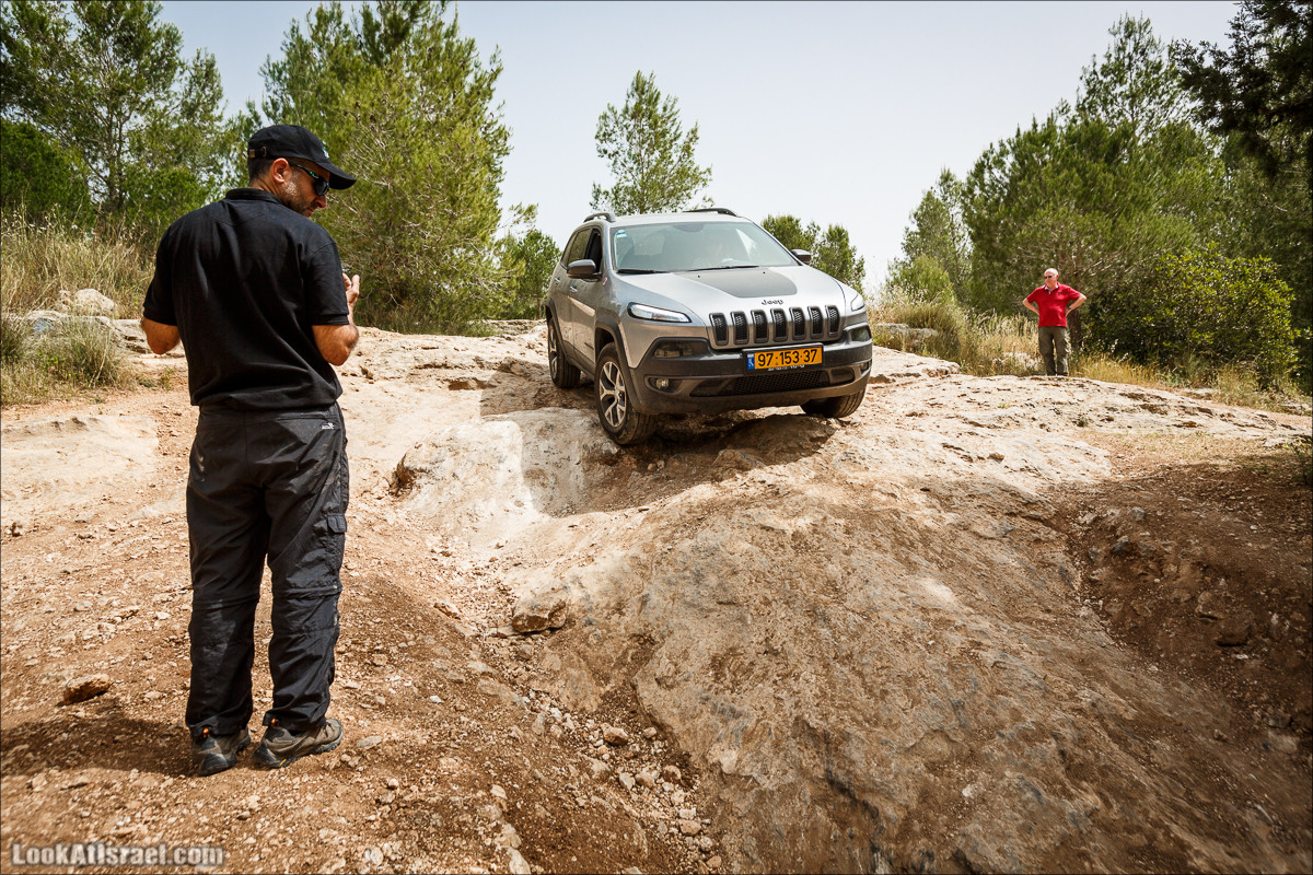 Курс езды по бездорожью клуба Jeep в Израиле | LookAtIsrael.com - Фото путешествия по Израилю