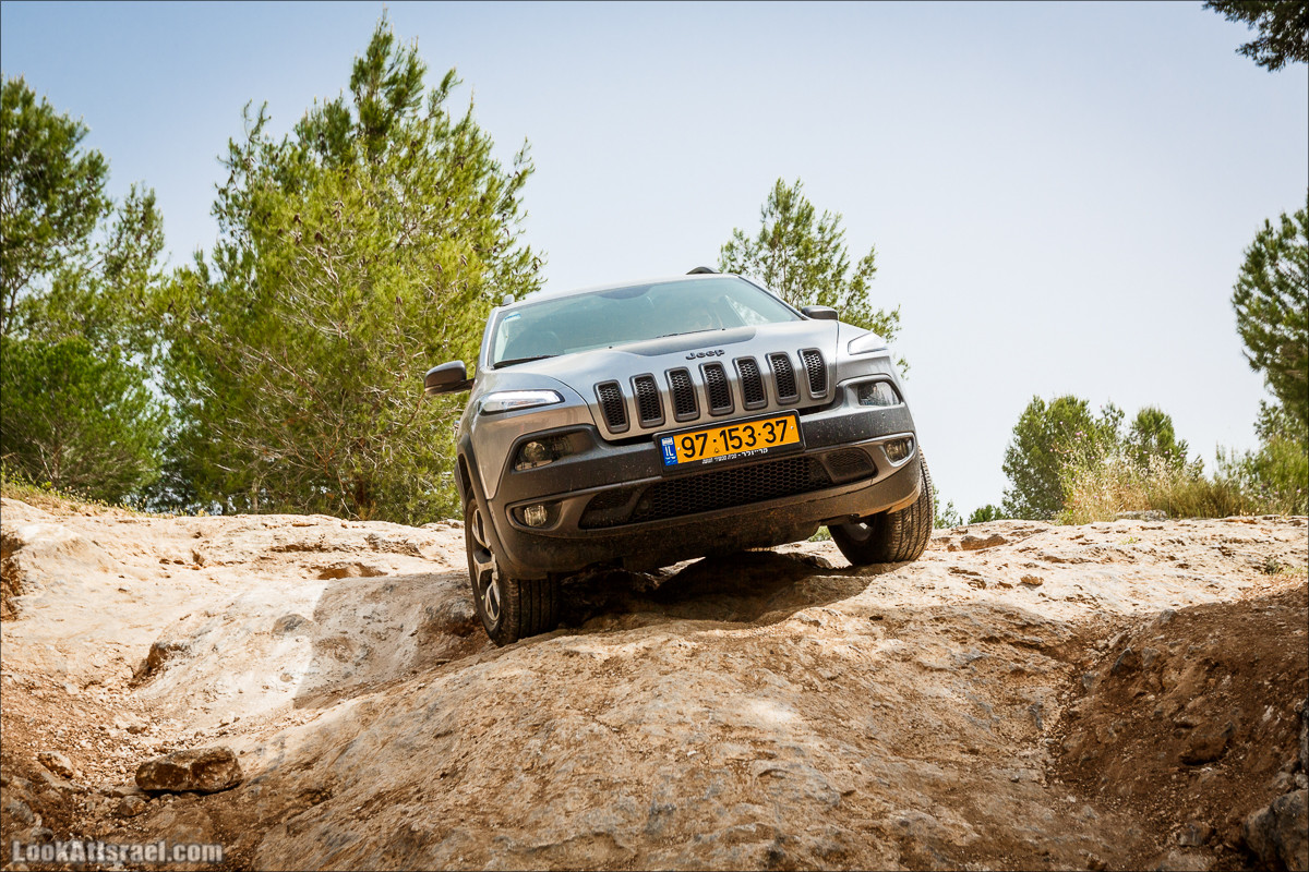 Курс езды по бездорожью клуба Jeep в Израиле | LookAtIsrael.com - Фото путешествия по Израилю