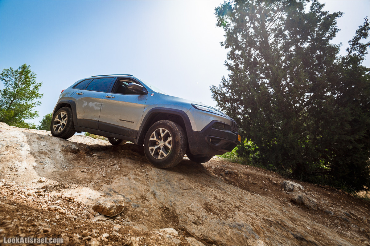 Курс езды по бездорожью клуба Jeep в Израиле | LookAtIsrael.com - Фото путешествия по Израилю