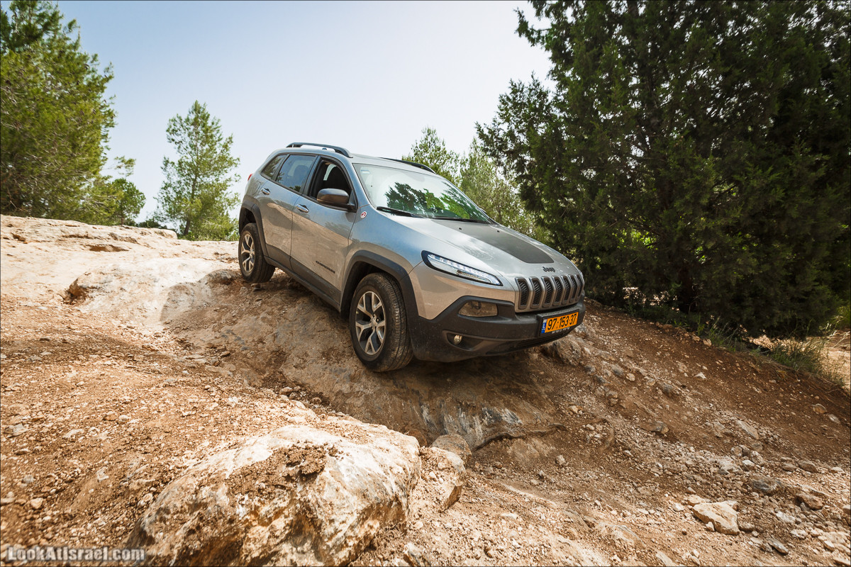 Курс езды по бездорожью клуба Jeep в Израиле | LookAtIsrael.com - Фото путешествия по Израилю