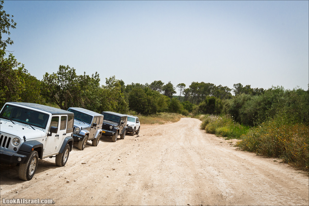 Курс езды по бездорожью клуба Jeep в Израиле | LookAtIsrael.com - Фото путешествия по Израилю