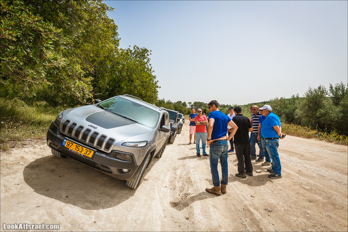 Курс езды по бездорожью клуба Jeep в Израиле | LookAtIsrael.com - Фото путешествия по Израилю