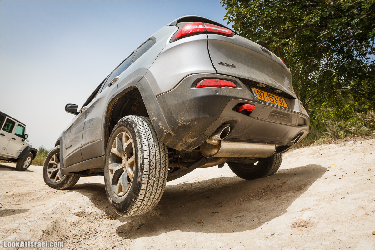 Курс езды по бездорожью клуба Jeep в Израиле | LookAtIsrael.com - Фото путешествия по Израилю
