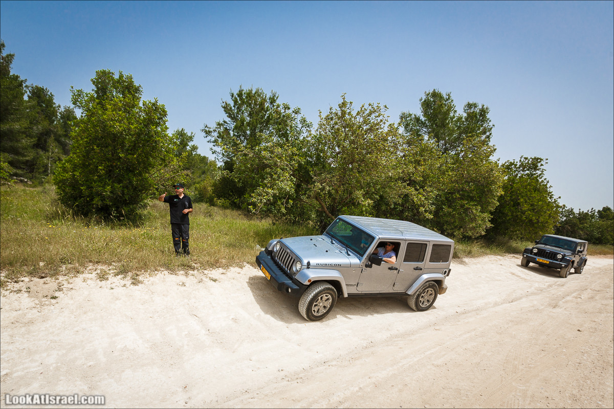 Курс езды по бездорожью клуба Jeep в Израиле | LookAtIsrael.com - Фото путешествия по Израилю