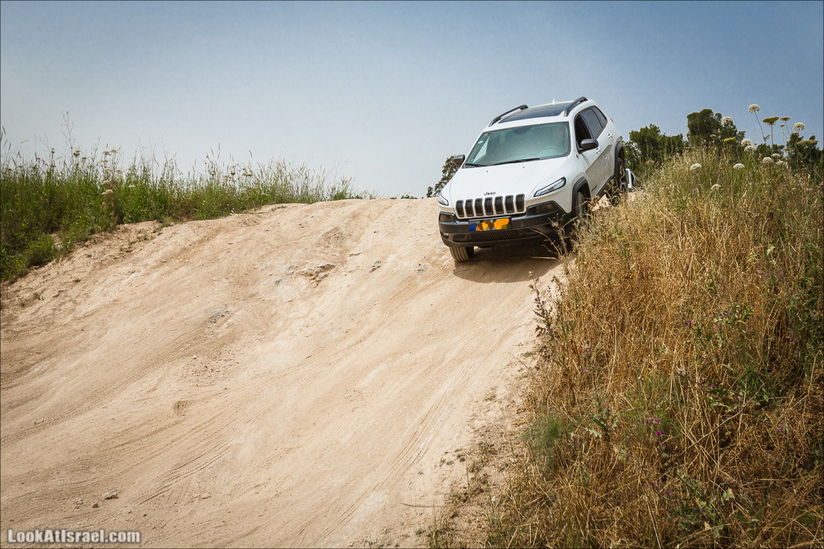 Курс езды по бездорожью клуба Jeep в Израиле | LookAtIsrael.com - Фото путешествия по Израилю