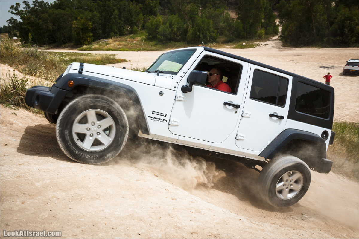 Курс езды по бездорожью клуба Jeep в Израиле | LookAtIsrael.com - Фото путешествия по Израилю