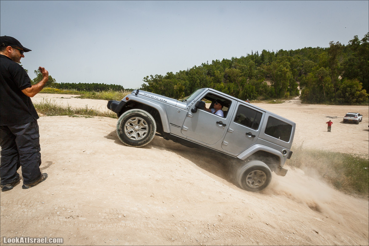 Курс езды по бездорожью клуба Jeep в Израиле | LookAtIsrael.com - Фото путешествия по Израилю