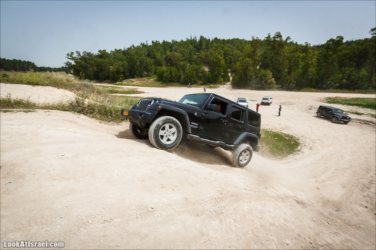Курс езды по бездорожью клуба Jeep в Израиле | LookAtIsrael.com - Фото путешествия по Израилю