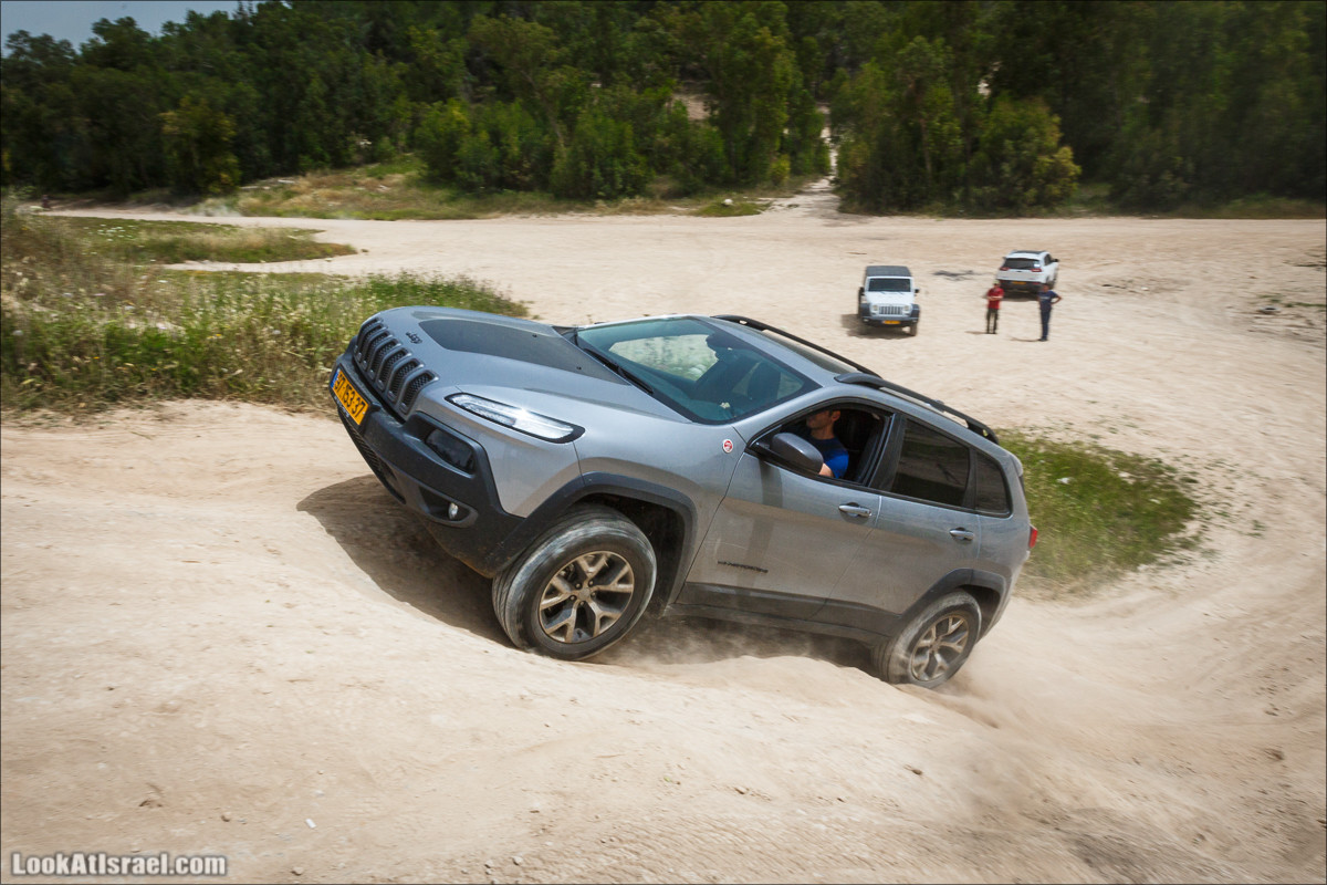 Курс езды по бездорожью клуба Jeep в Израиле | LookAtIsrael.com - Фото путешествия по Израилю