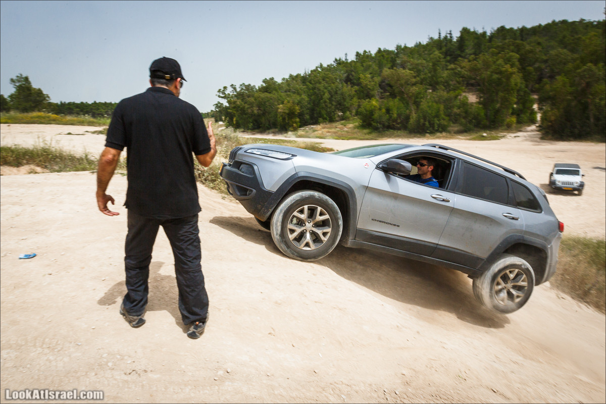 Курс езды по бездорожью клуба Jeep в Израиле | LookAtIsrael.com - Фото путешествия по Израилю