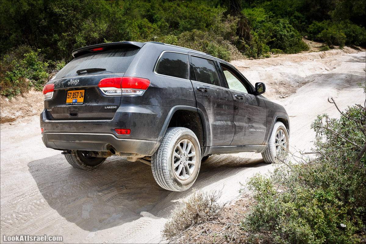 Курс езды по бездорожью на Jeep Cherokee | Jeep Cherokee offload course | LookAtIsrael.com - Фото путешествия по Израилю