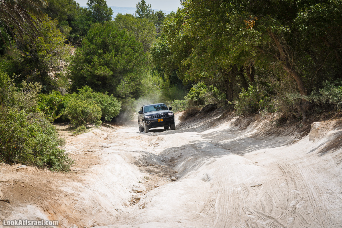 Курс езды по бездорожью на Jeep Cherokee | Jeep Cherokee offload course | LookAtIsrael.com - Фото путешествия по Израилю