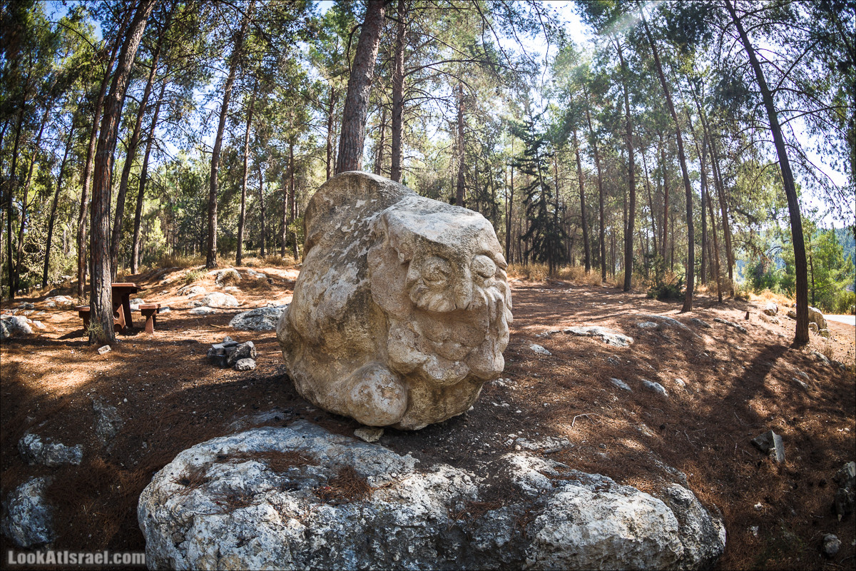 Дорога скульптур в лесу Цора | LookAtIsrael.com - Фото путешествия по Израилю
