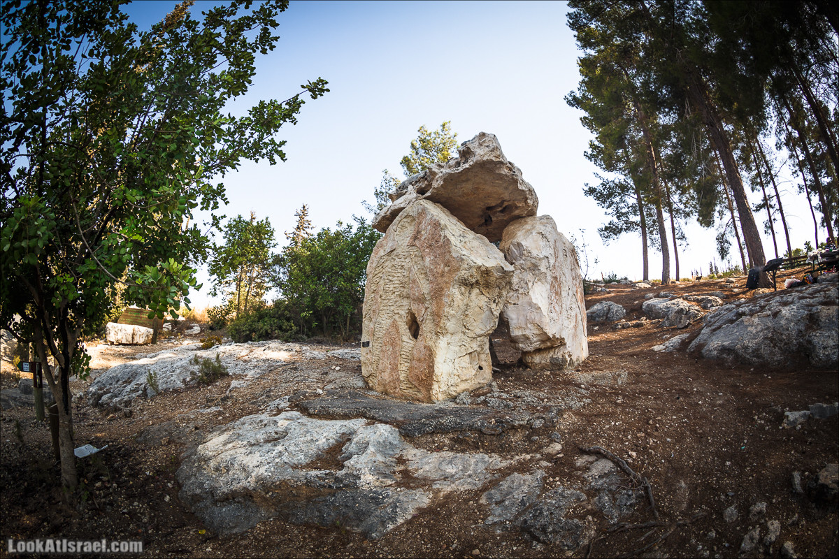 Дорога скульптур в лесу Цора | LookAtIsrael.com - Фото путешествия по Израилю