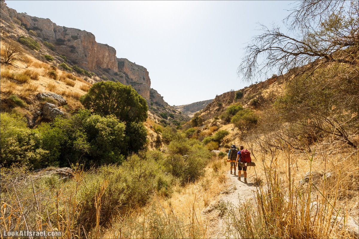 Нахаль Ахбара и нижний Амуд | LookAtIsrael.com - Фото путешествия по Израилю