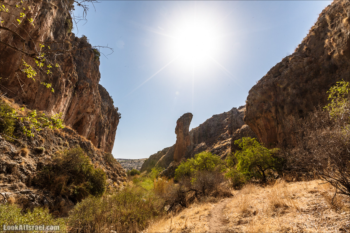 Нахаль Ахбара и нижний Амуд | LookAtIsrael.com - Фото путешествия по Израилю