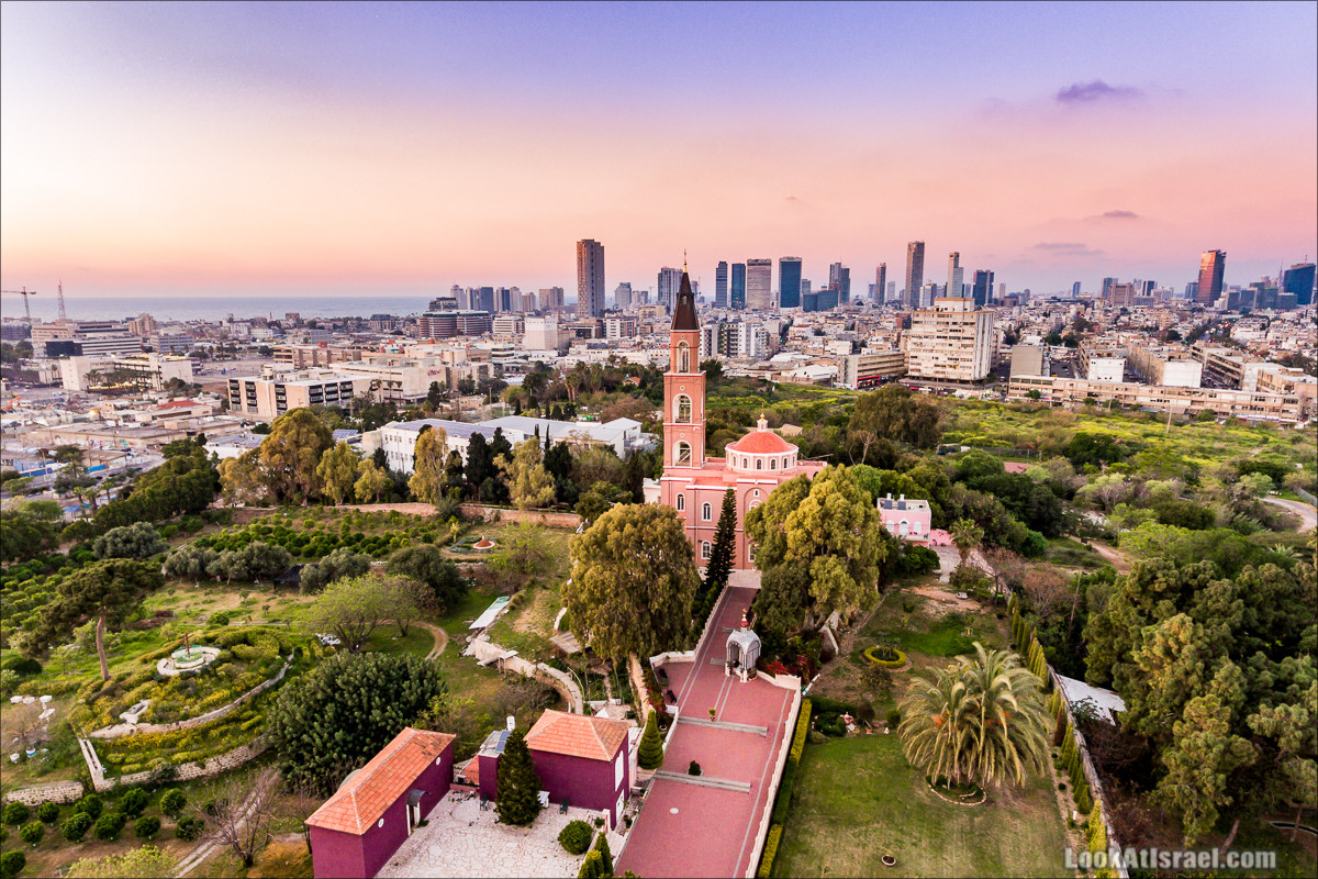Вгзгляд свысока: Церковь Тавифы в Яффо