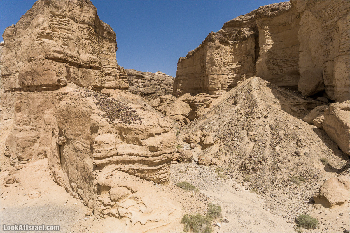 Каньон Ада и ручей Паран - Вид сверху | LookAtIsrael.com - Фото путешествия по Израилю