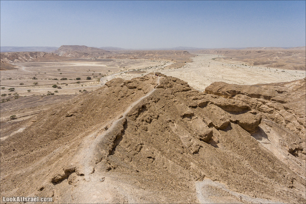 Каньон Ада и ручей Паран - Вид сверху | LookAtIsrael.com - Фото путешествия по Израилю