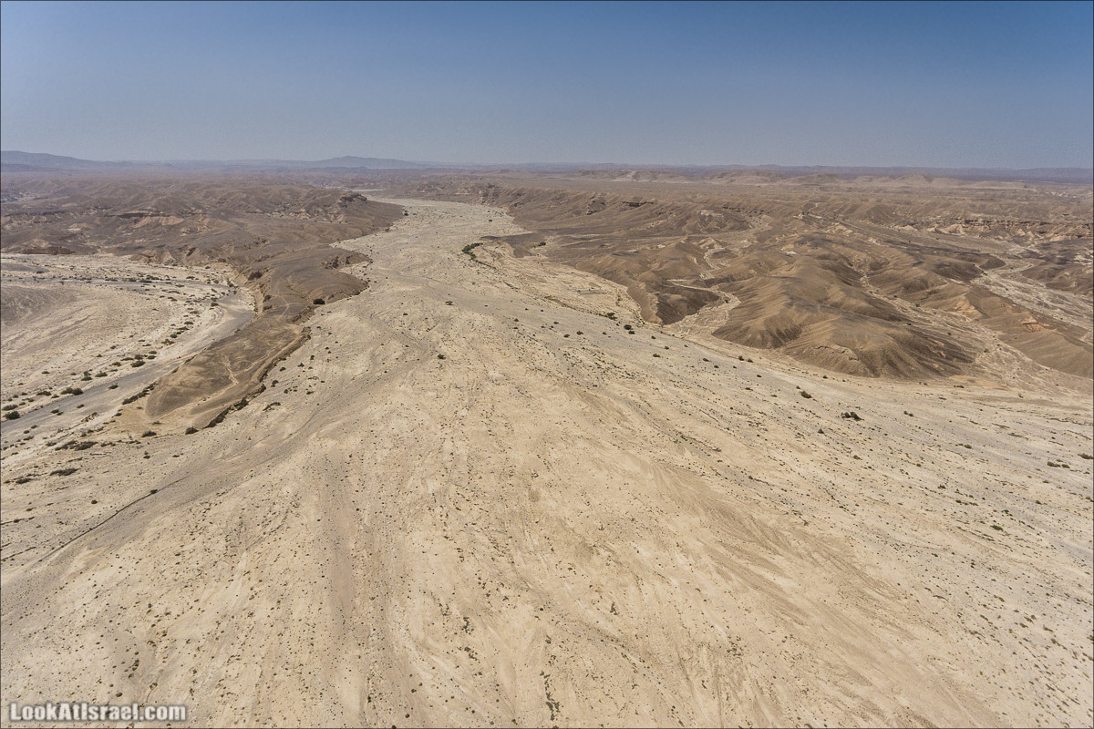 Каньон Ада и ручей Паран - Вид сверху | LookAtIsrael.com - Фото путешествия по Израилю