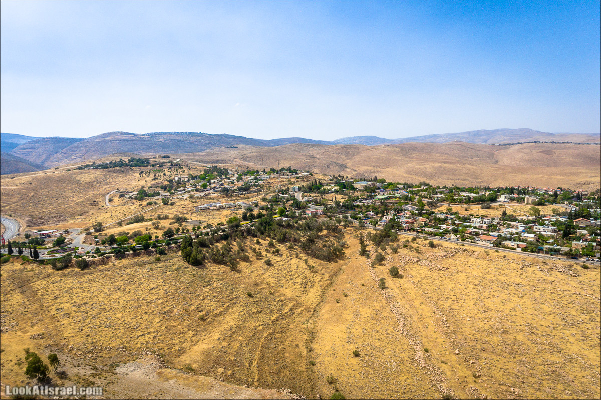 Вид сверху на Маале Эфраим | LookAtIsrael.com - Фото путешествия по Израилю