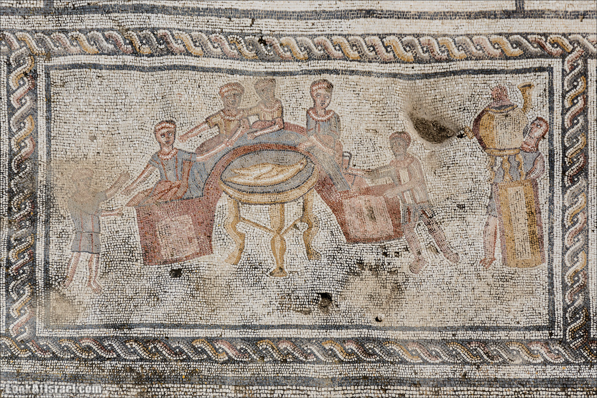 Мозаики в Ципори | LookAtIsrael.com - Фото путешествия по Израилю