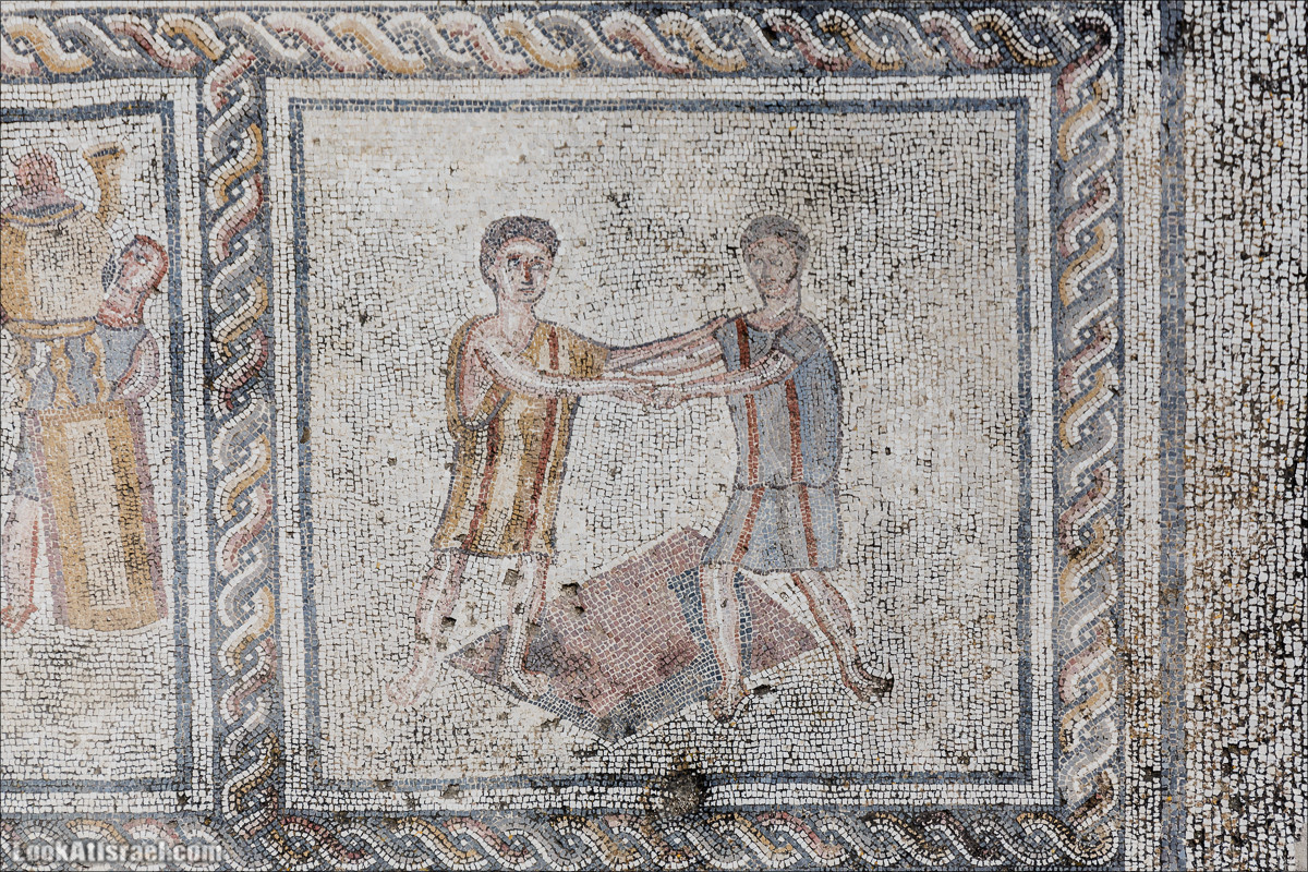 Мозаики в Ципори | LookAtIsrael.com - Фото путешествия по Израилю