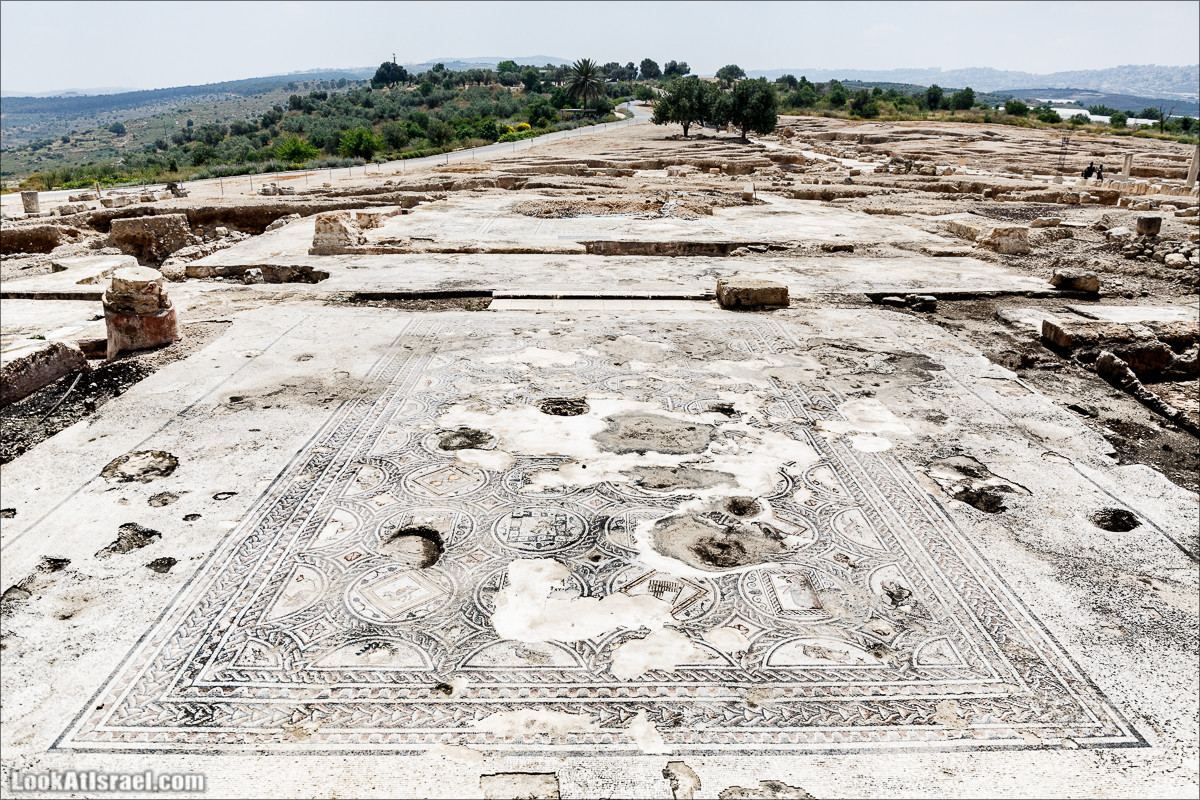 Мозаики в Ципори | LookAtIsrael.com - Фото путешествия по Израилю