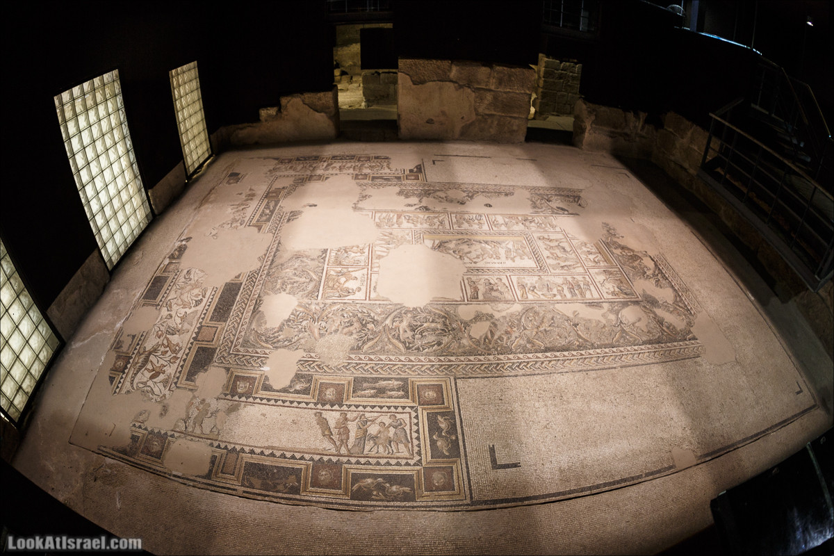 Мозаики в Ципори | LookAtIsrael.com - Фото путешествия по Израилю