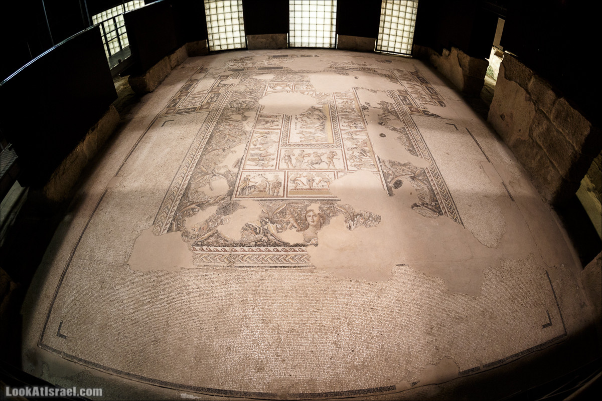 Мозаики в Ципори | LookAtIsrael.com - Фото путешествия по Израилю