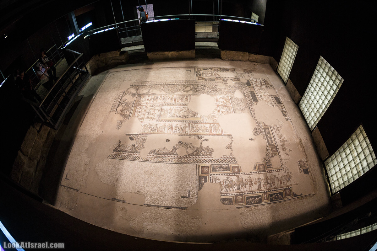 Мозаики в Ципори | LookAtIsrael.com - Фото путешествия по Израилю