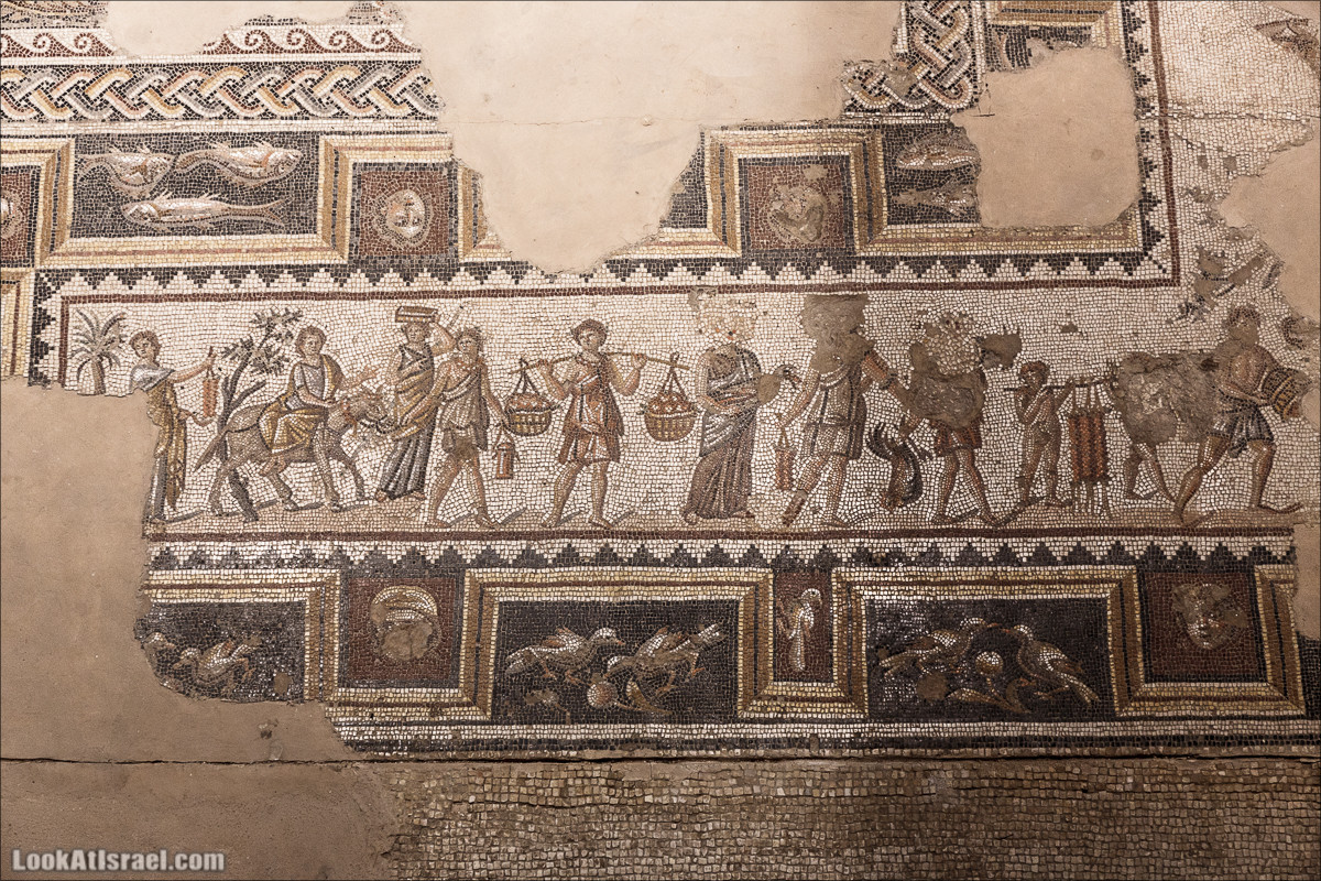 Мозаики в Ципори | LookAtIsrael.com - Фото путешествия по Израилю