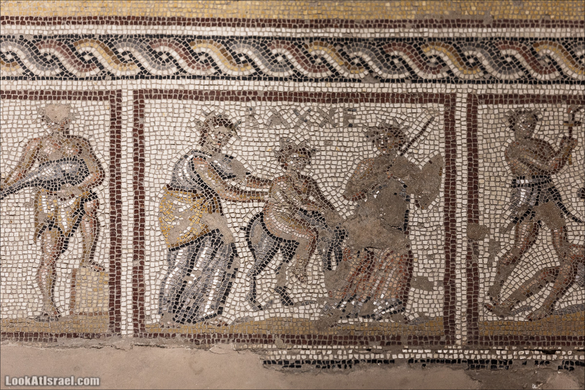Мозаики в Ципори | LookAtIsrael.com - Фото путешествия по Израилю