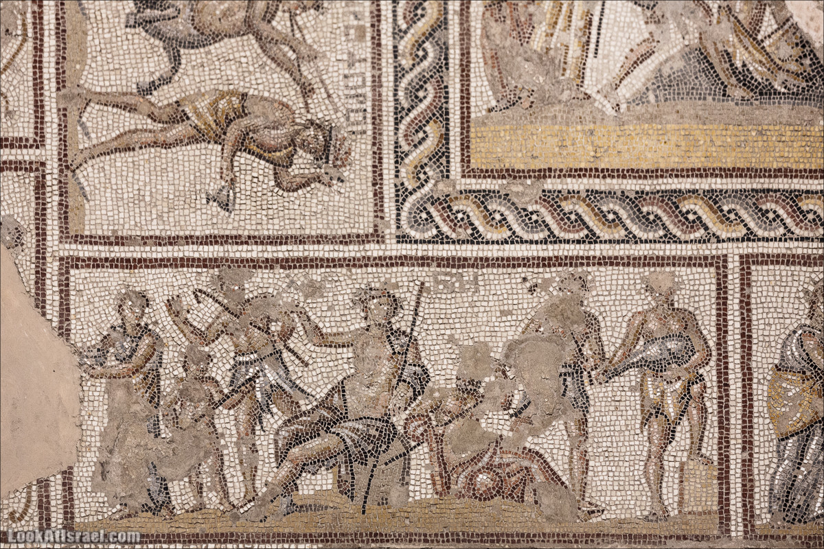 Мозаики в Ципори | LookAtIsrael.com - Фото путешествия по Израилю