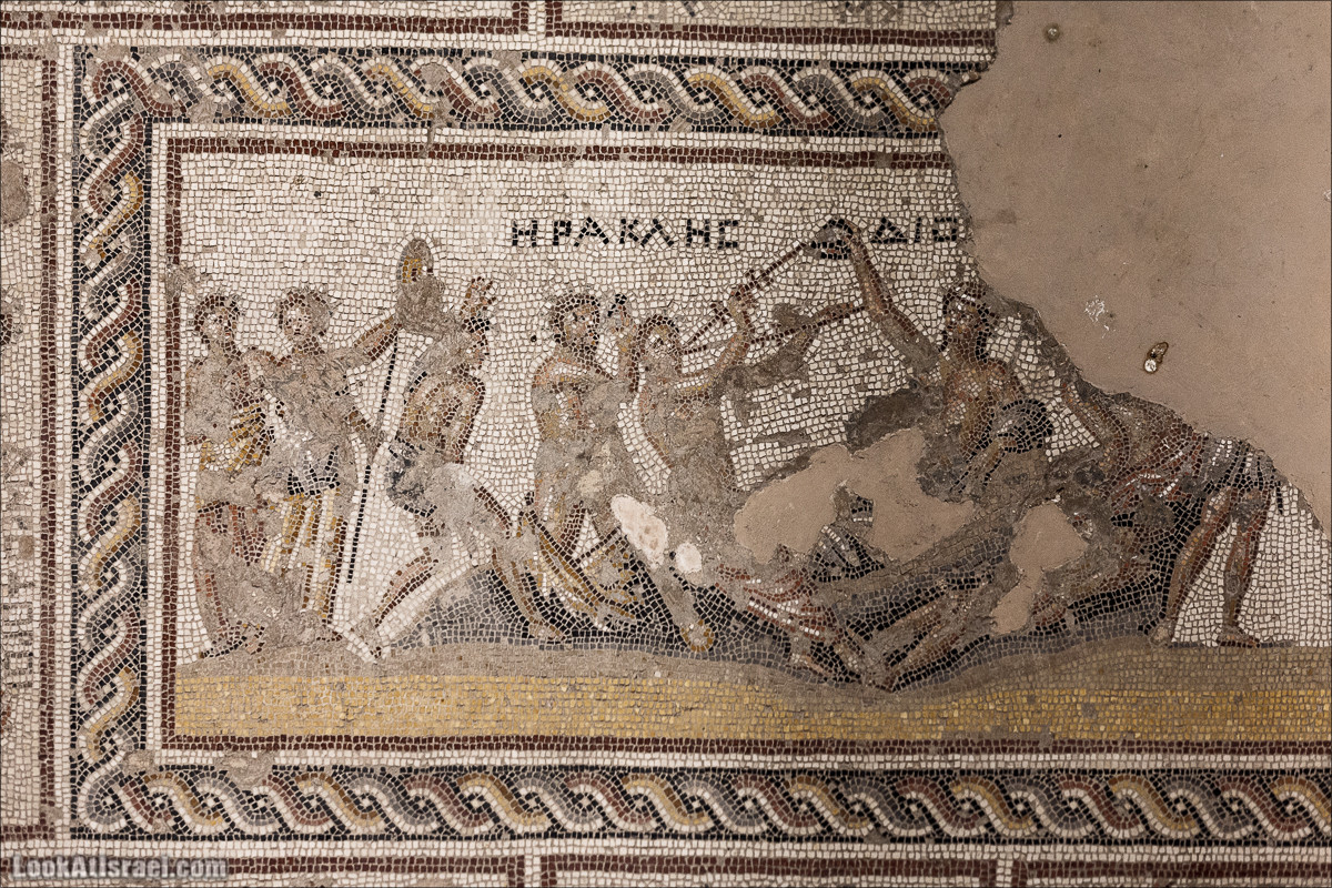 Мозаики в Ципори | LookAtIsrael.com - Фото путешествия по Израилю