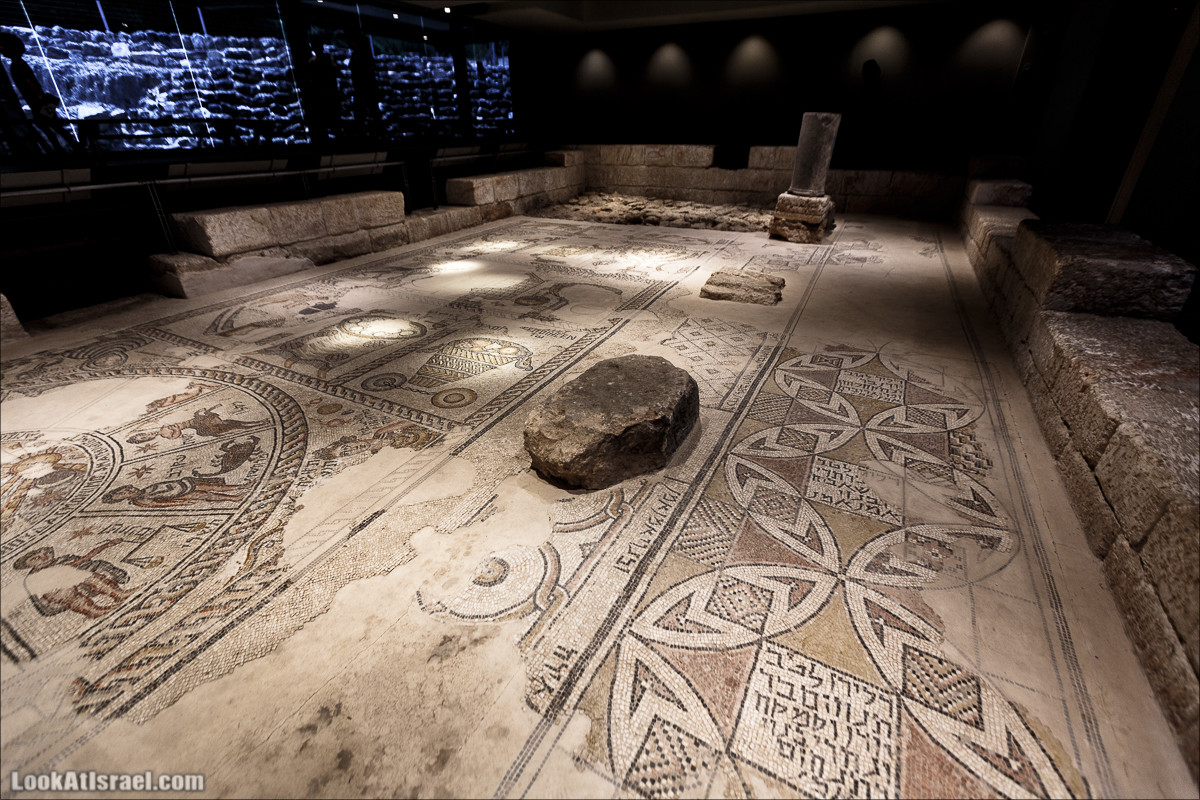 Мозаики в Ципори | LookAtIsrael.com - Фото путешествия по Израилю